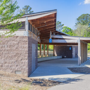 A park facility building.