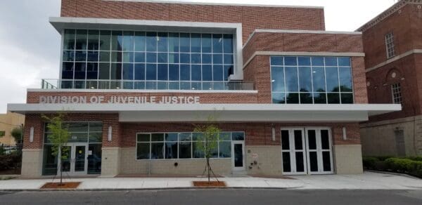 Final construction of the New Hanover Juvenile Justice Center