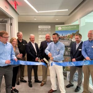 Ribbon-cutting ceremony for the Charlotte office.