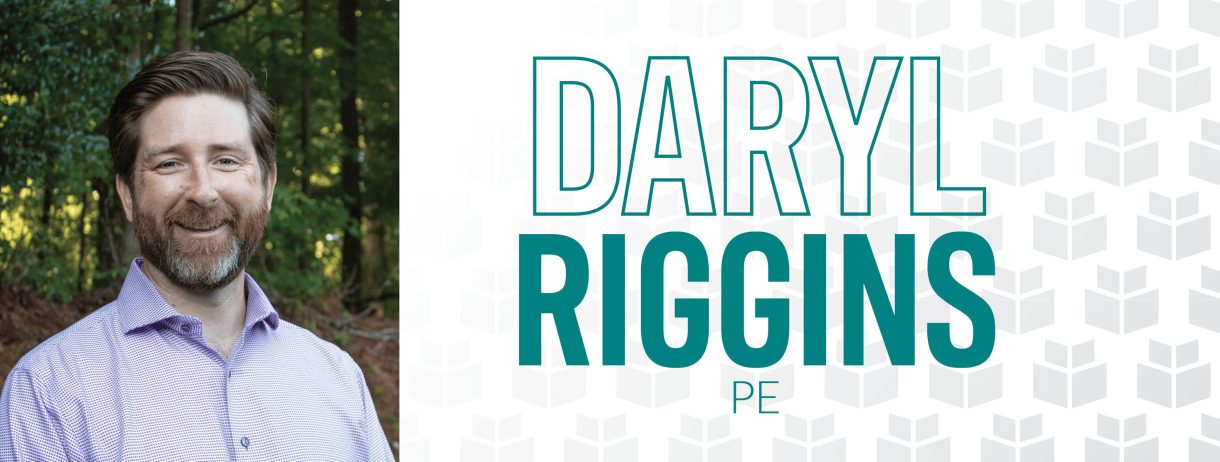 Headshot of new Director of Facilities Daryl Riggins, PE