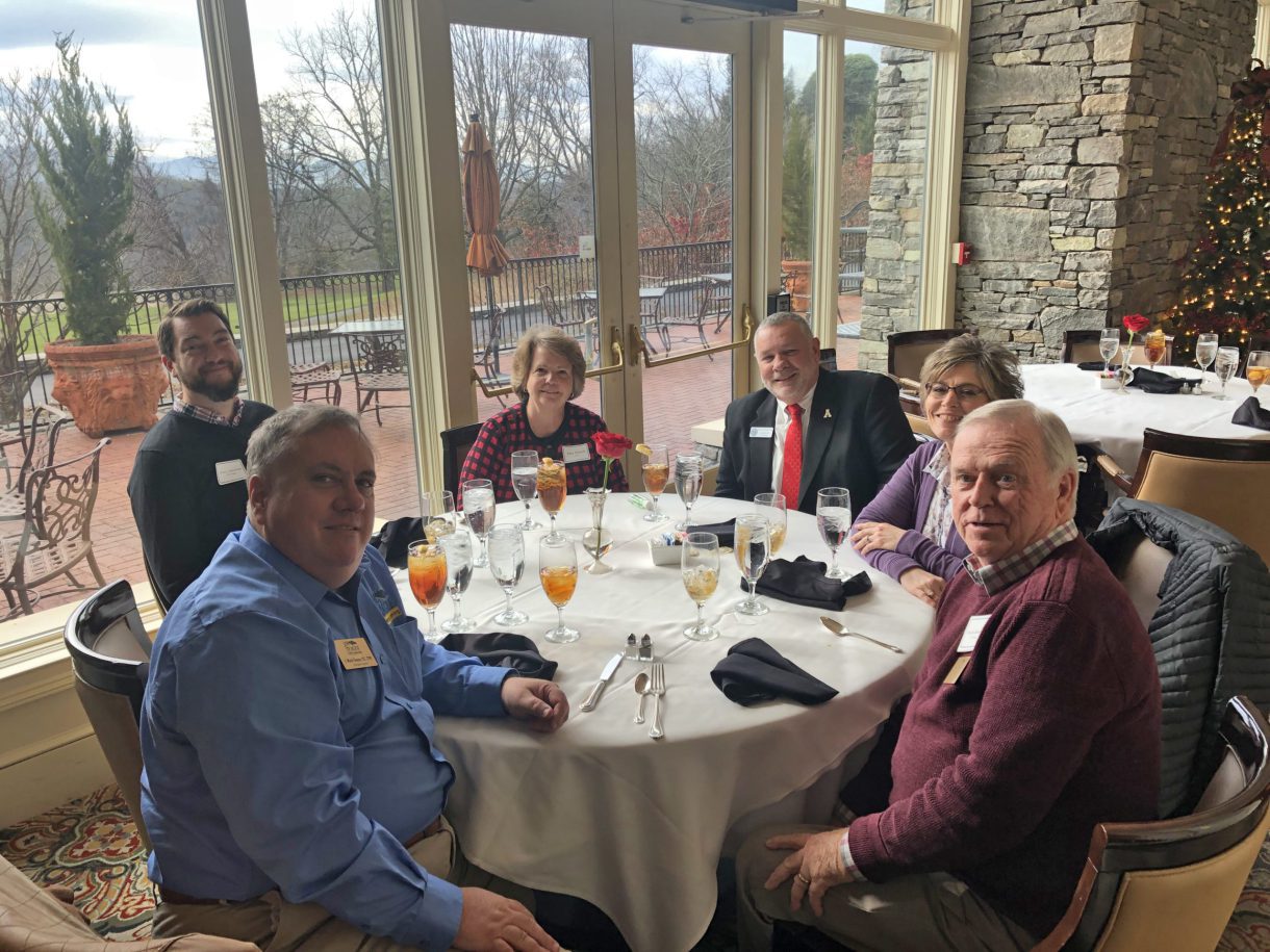 WNC government leaders come together for holiday luncheon