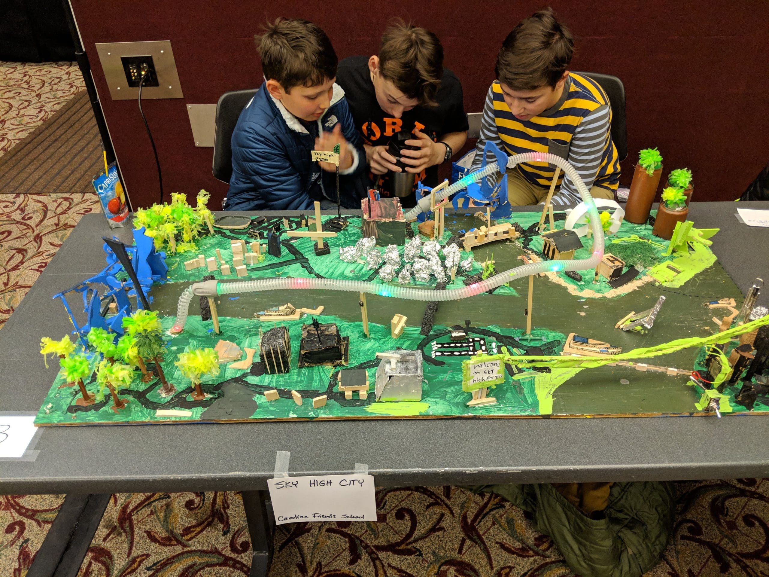 Middle school students capture awards at Future City competition