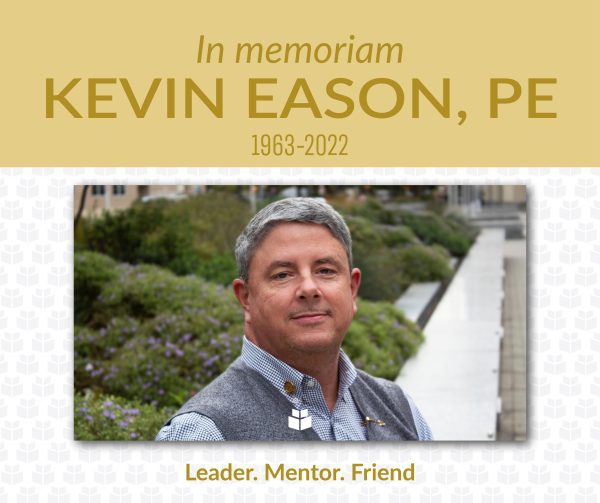 A photo of Kevin Eason with his birth and death dates