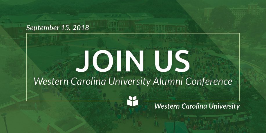 Western Carolina University Alumni Conference banner