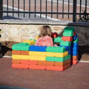 Images from a sensory garden at High Point Public Library.