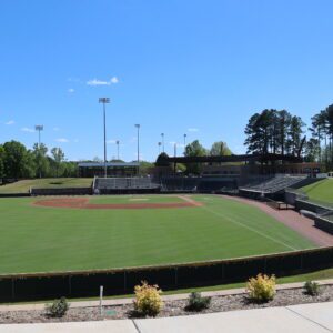 A baseball field.