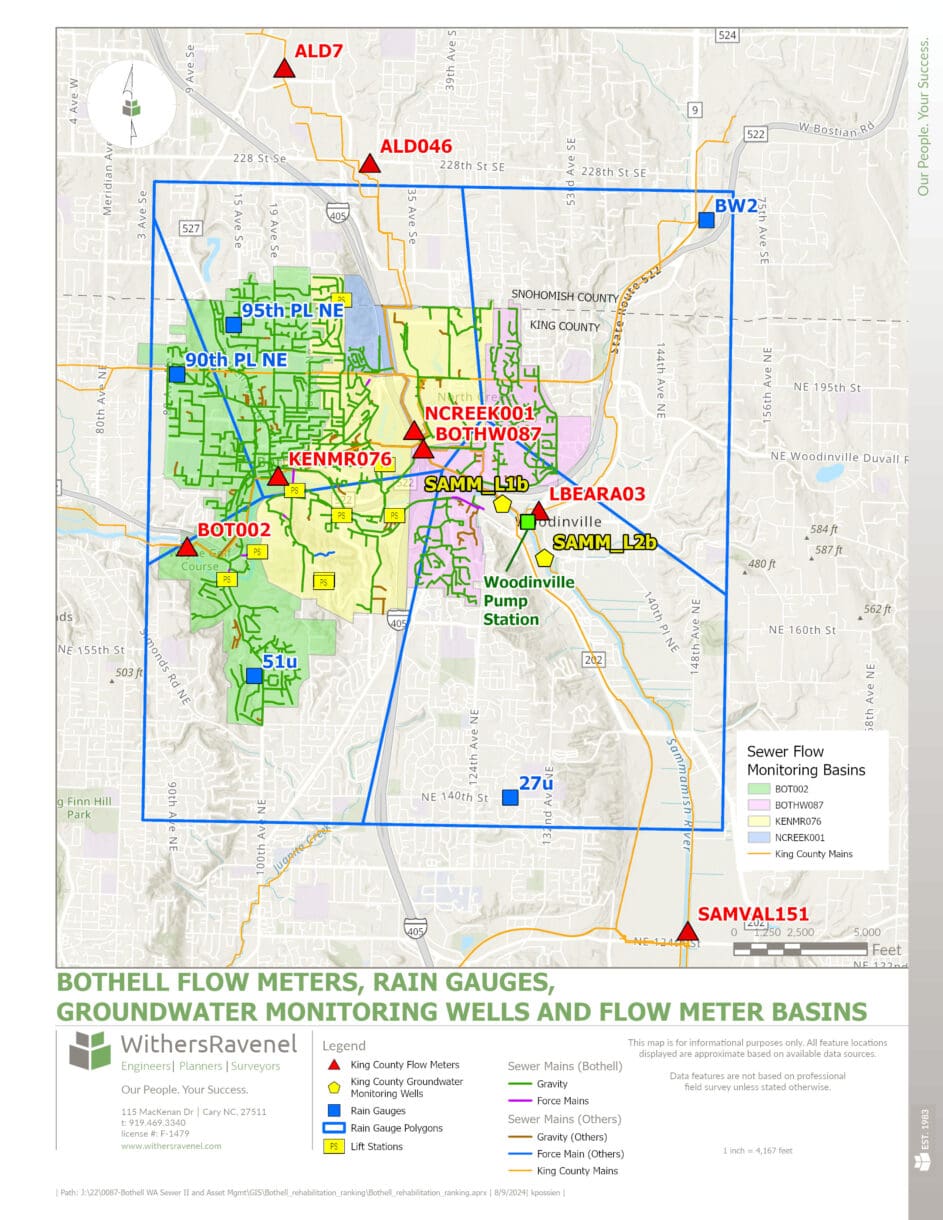 Bothell sewer rehabilitation statistics