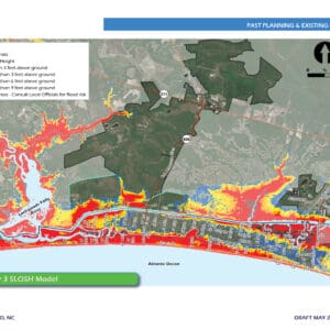 Images from the proposed CAMA Land Use Plan for Oak Island.
