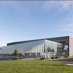 A rendering of the SHP Museum & Auditorium.