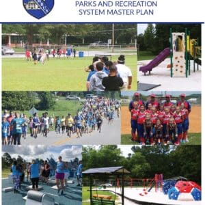 The cover of the Columbus County Parks and Recreation Plan.