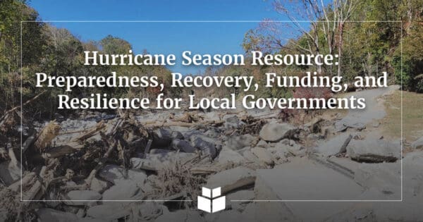 An image of ruble from a hurricane for hurricane preparedness article.