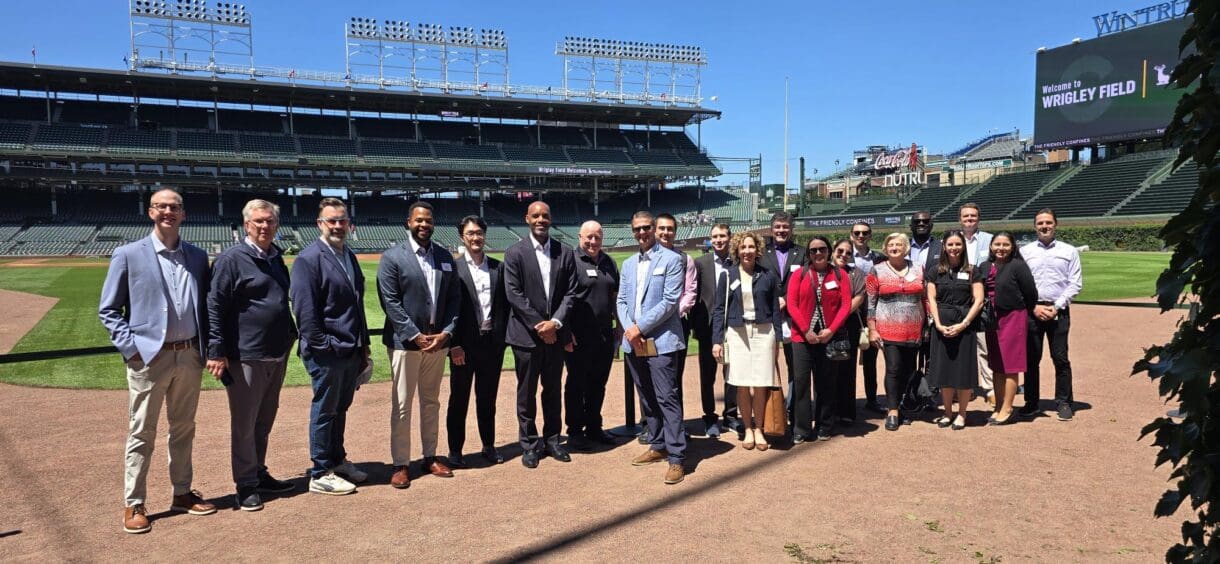 Industry leaders gathered at the historic Wrigley Field in Chicago for the J.P. Morgan Professional Services Forum.